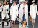 Белое пальто - самый модный современный тренд