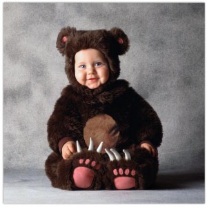 Меховые детские костюмчики от Тома Арма - медвежонок