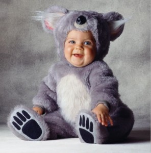 Меховые детские костюмчики от Тома Арма - коала