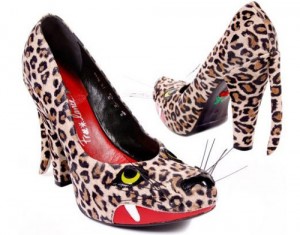 леопардовая обувь от маэстро Кастельбажака