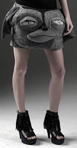 Юбка - гремлин от модельеров Versace