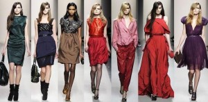 Модные тенденции 2010, платья от Bottega Veneta