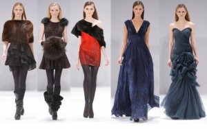 Модные тенденции 2010, платья от J. Mendel