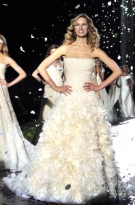 Каролина Куркова стала новой звездой свадебной моды