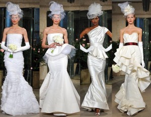 свадебные платья 2010 от Oscar de la Renta