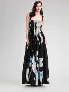 Модные летние платья 2010. Сарафан DKNY