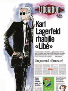 Карл Лагерфельд – редактор на один день