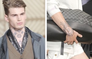 Louis Vuitton - татуировки это тоже модно