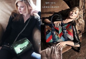 Новая линия Кэйт Мосс для бренда «Longchamp»