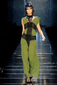 Жан-Поль Готье в стиле «панк» на Paris Fashion Week