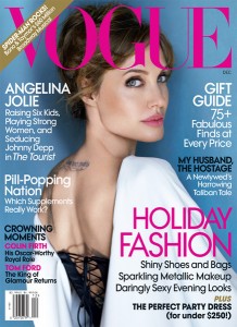 Анджелина Джоли появилась на обложке журнала Vogue