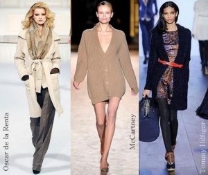 Вязаный трикотаж - модный тренд зимы 2010-2011