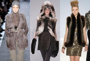 Модные тенденции меховых изделий 2010-2011