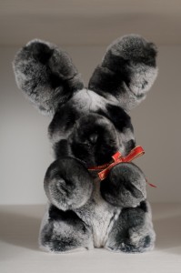 Дизайнерский кролик из натурального меха - лучший подарок!!!