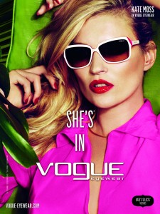 Кейт Мосс стала лицом Vogue Eyewear