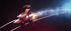 Вещи Christian Louboutin летают, плавают и катаются на ракете