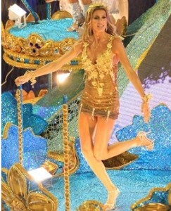 Модель Жизель Бундхен участвовала в рекламе шампуня в Рио-де-Жанейро