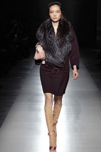 Демонстрация осенне-зимней коллекции 2011/2012 года бренда Prada прошла в Милане
