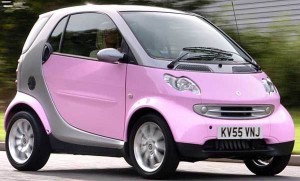 женские розовые мини автомобили