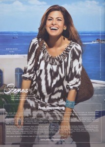 Ева Мендес снялась в рекламе европейских магазинов