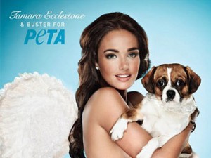 Дочь Экклстоуна снялась в рекламе PETA