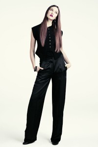 Карли Клосс в лукбуке H&M