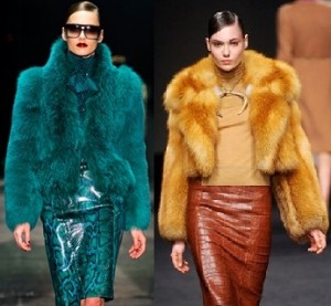 Модные цвета меха зимы 2012