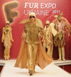 Модные меха на I-й международной выставке FUR EXPO UKRAINE, Алена Цимбал