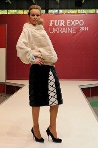 Модные меха на I-й международной выставке FUR EXPO UKRAINE, меховая фабрика АНТ