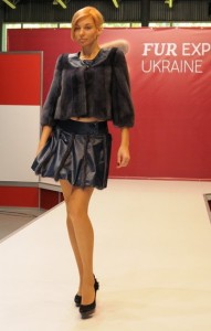 Модные меха на I-й международной выставке FUR EXPO UKRAINE, Diamond Leader Mink Exclusive