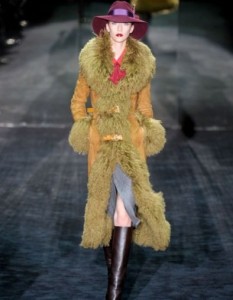 Дубленки - модные тренды зимнего сезона. Gucci