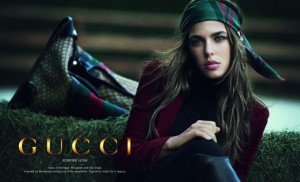 Gucci празднуют начало рекламной кампании