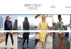 Обувной интерактивный гардероб от Jimmy Choo