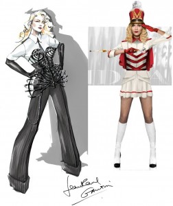 Изумительные дизайнерские костюмы специально для шоу MDNA Мадонны 