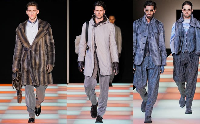 Будущей зимой дизайнеры оденут мужчин в меха