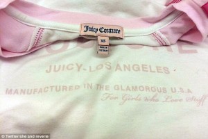 Американский супер бренда Juicy Couture шьют во Вьетнаме?