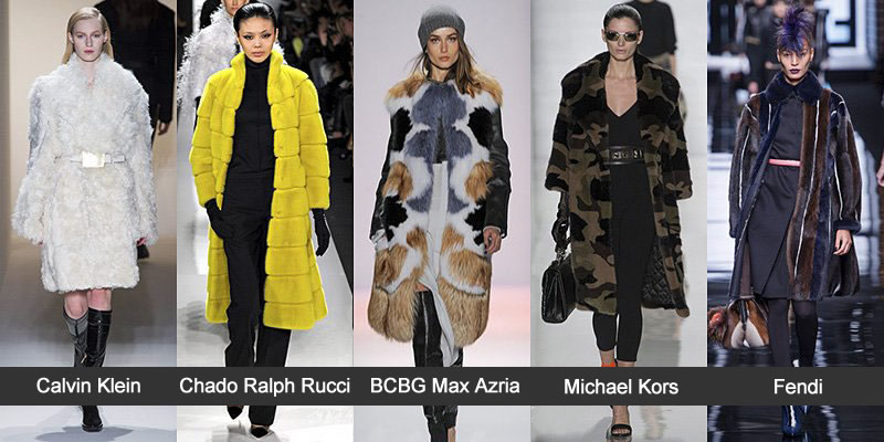 Модные шубы 2014 - Calvin Klein, Chado Ralph Rucci, BCBG Max Azria, Michael Kors, Fendi