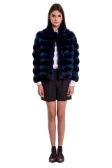 Шуба Fabrizio Ferrario Furs шиншилла blue арт. 16. Фото 1