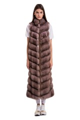 Жилет Fabrizio Ferrario Furs соболь. Фото 1
