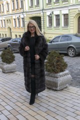 Шуба из баргузинского соболя Арт 0295. Фото 1