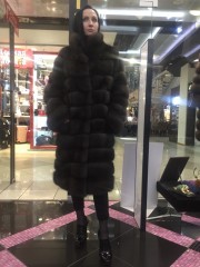 Шуба из енисейского соболя. Фото 1