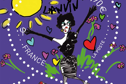 Сувениры и почтовые марки от Lanvin