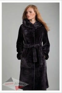 Стильное и лаконичное мутоновое пальто. Цена 8400 грн