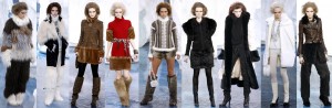 Арктическая коллекция одежды 2010 от Chanel 