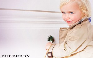 Новая коллекция детской одежды от Burberry