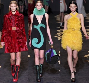 Бренд Versace продемонстрировал свою модную коллекцию в Мелане