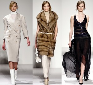 Новая осенне-зимняя коллекция бренда Gianfranco Ferre продемонстрированная в Милане