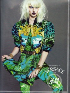 Versace для H&M: первые рекламные фото