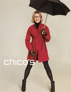 Диана Китон в эксклюзивной фотосессии для  модной марки Chico’s