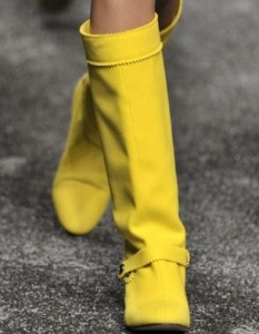 Классическая обувь возвращается в моду. Сапоги осень-зима 2011-2012. Blumarine